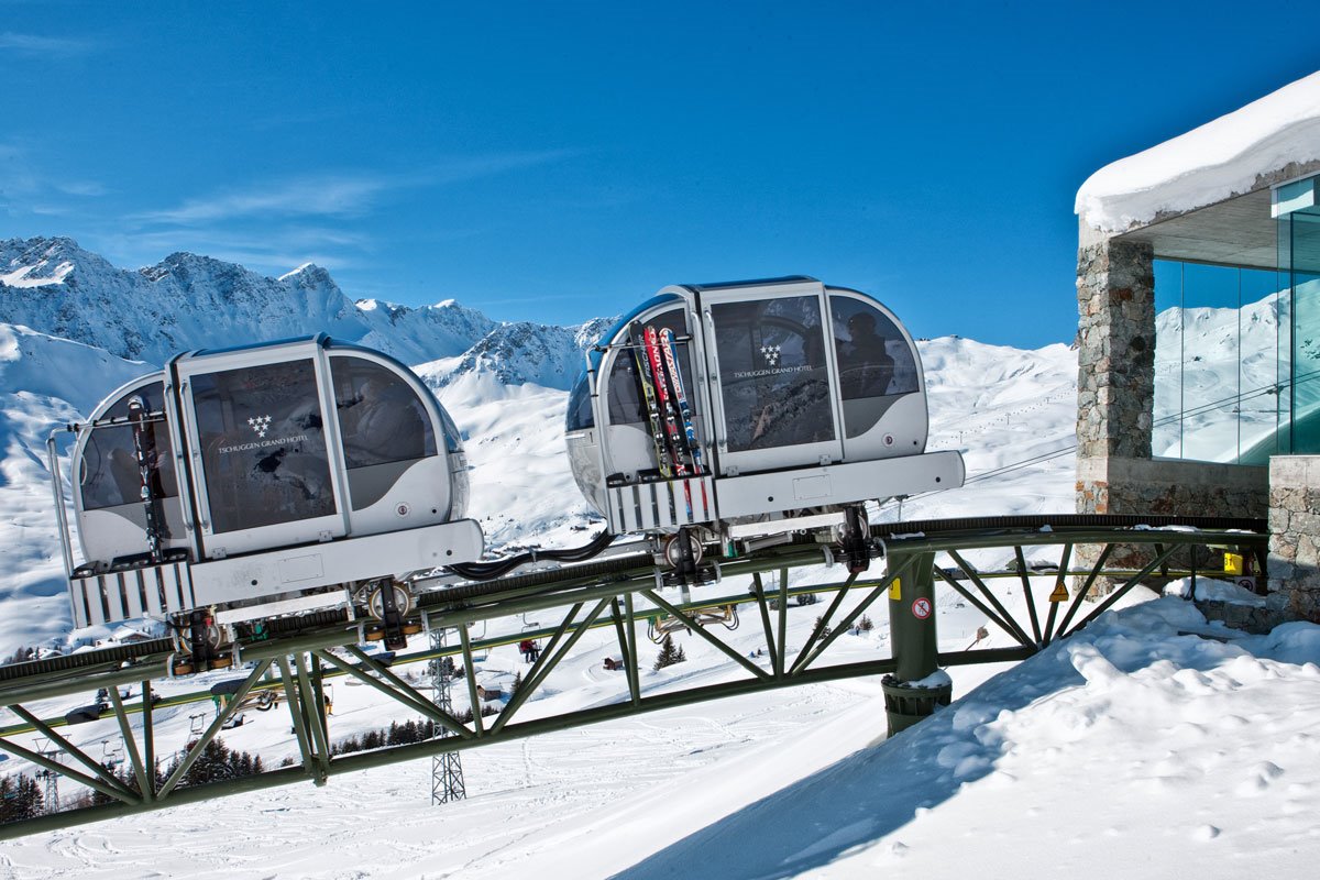 Tschuggen Grand Hotel en Switzerland