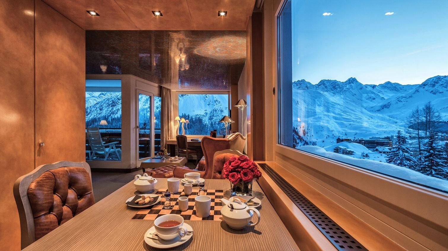 Tschuggen Grand Hotel en Switzerland