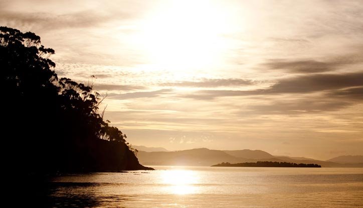 Satellite Island en Tasmania