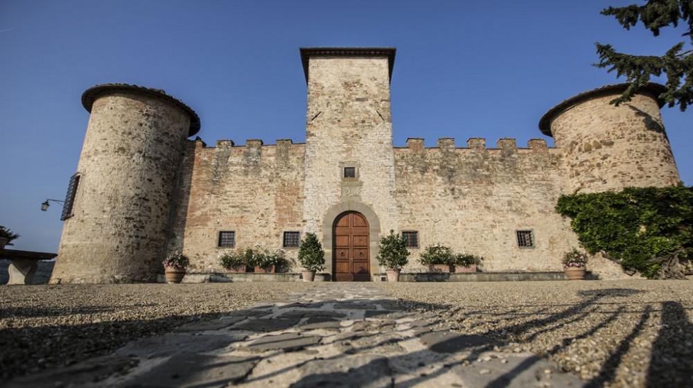 Castelló di Gabbiano en Toscana