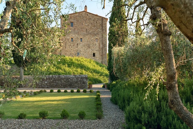 Castello di Vicarello en Toscana