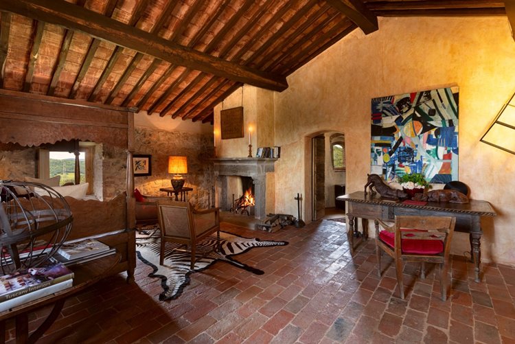 Castello di Vicarello en Toscana