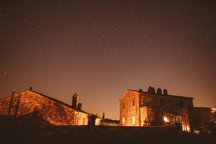 Castello di Vicarello en Toscana