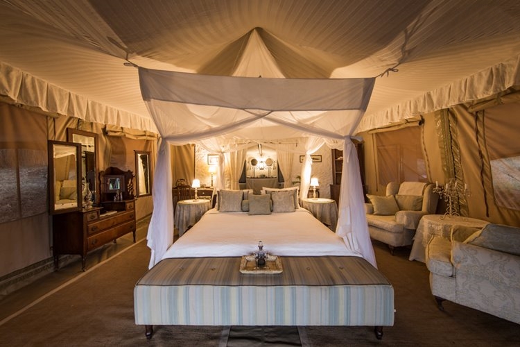 1920's Cottar's Safari Camp en Masai Mara