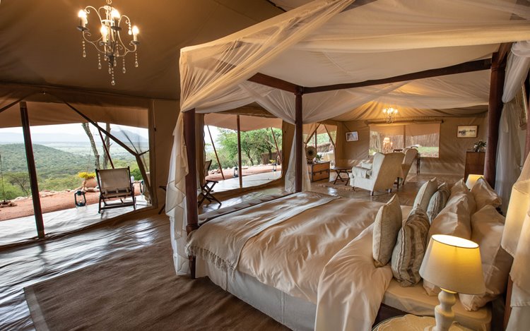 1920's Cottar's Safari Camp en Masai Mara
