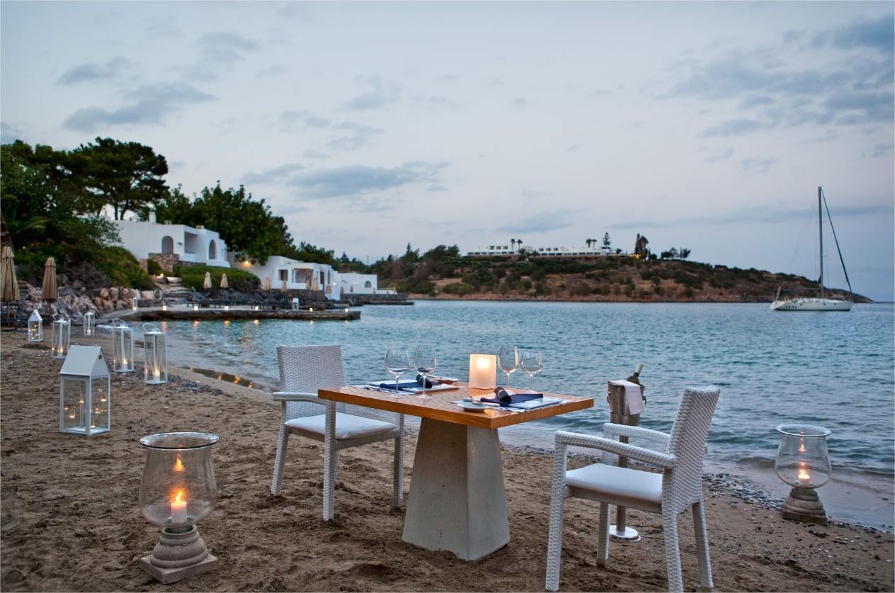 Minos Beach Art Hotel en Creta 