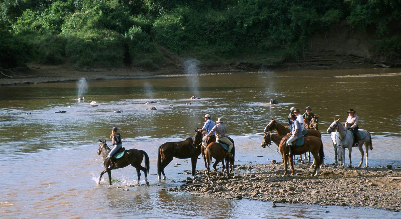 Safari a caballo en Masai Mara