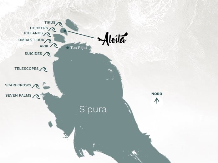 Aloita Resort en Islas Mentawai