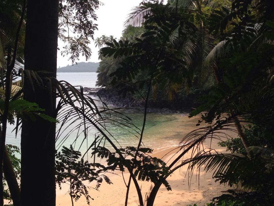 Roca Sundy en Isla Principe