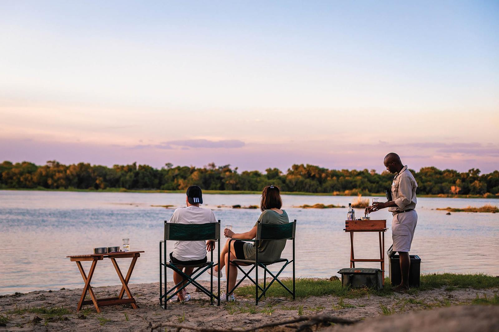 Tsowa Safari Island en Zambezi National Park