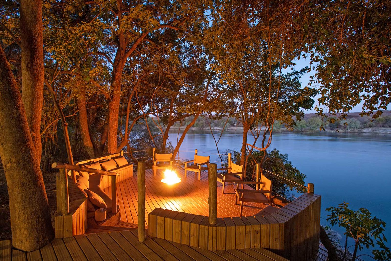 Tsowa Safari Island en Zambezi National Park