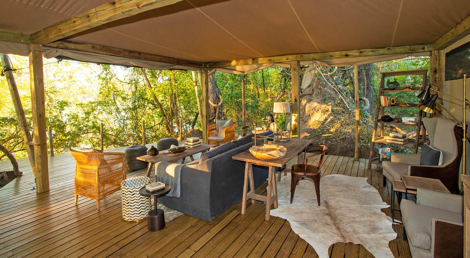 Tsowa Safari Island en Zambezi National Park