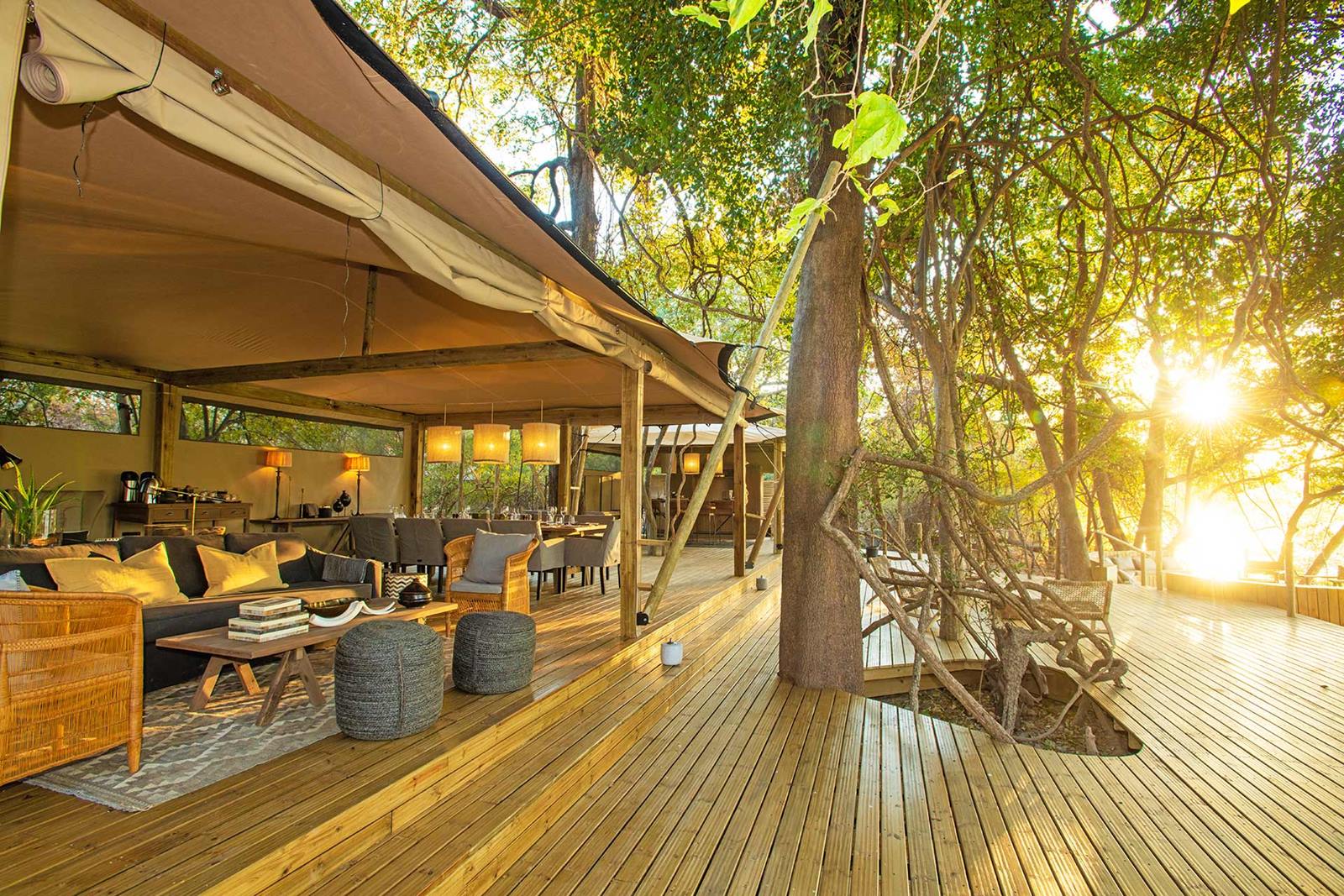 Tsowa Safari Island en Zambezi National Park