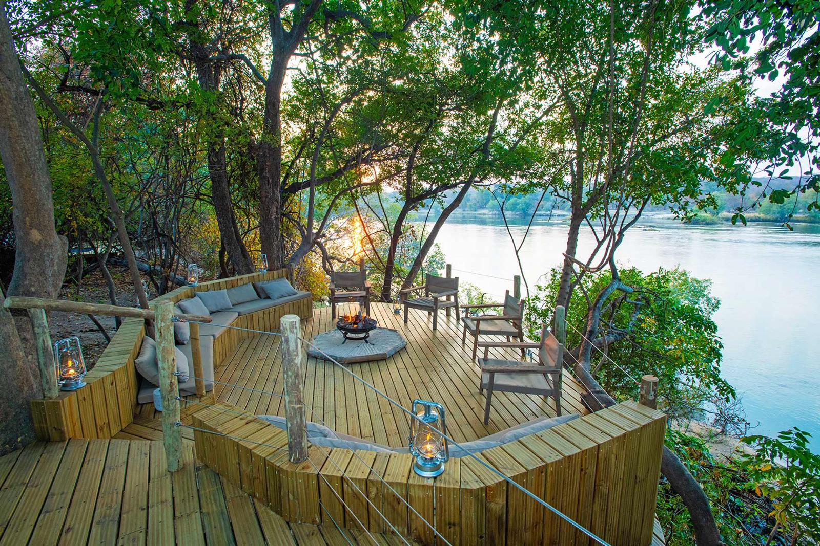 Tsowa Safari Island en Zambezi National Park
