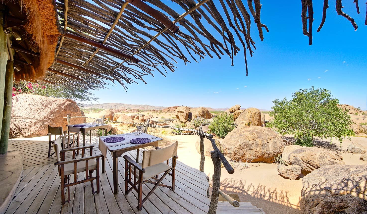 Camp Kipwe en Damaraland