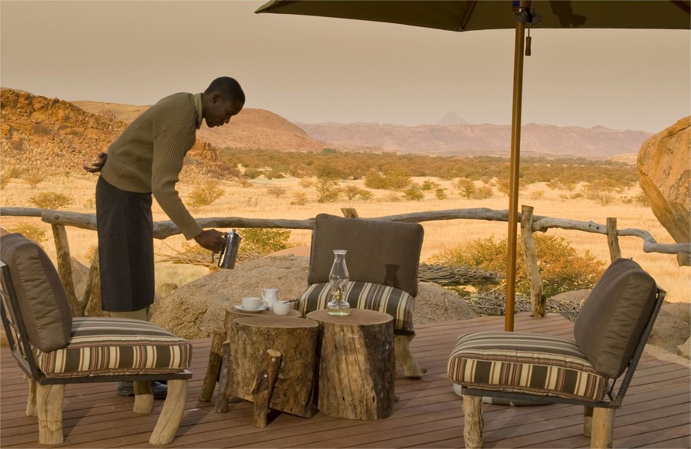 Camp Kipwe en Damaraland