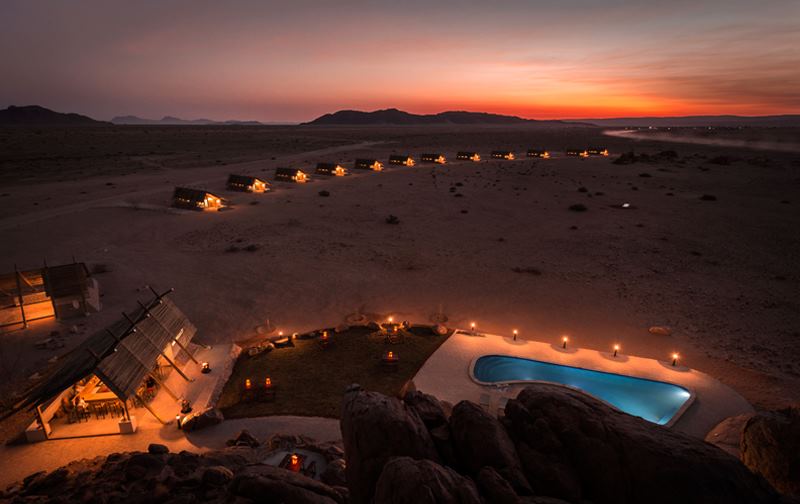 Desert Quiver Camp en su destino