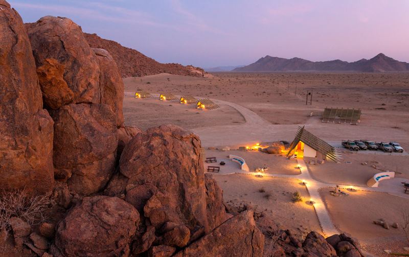 Desert Quiver Camp en Desierto del Namib