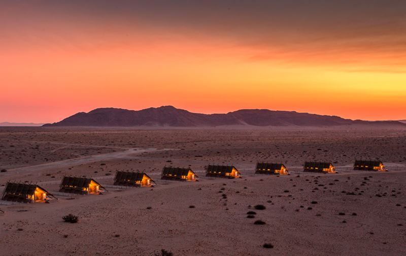 Desert Quiver Camp en Desierto del Namib