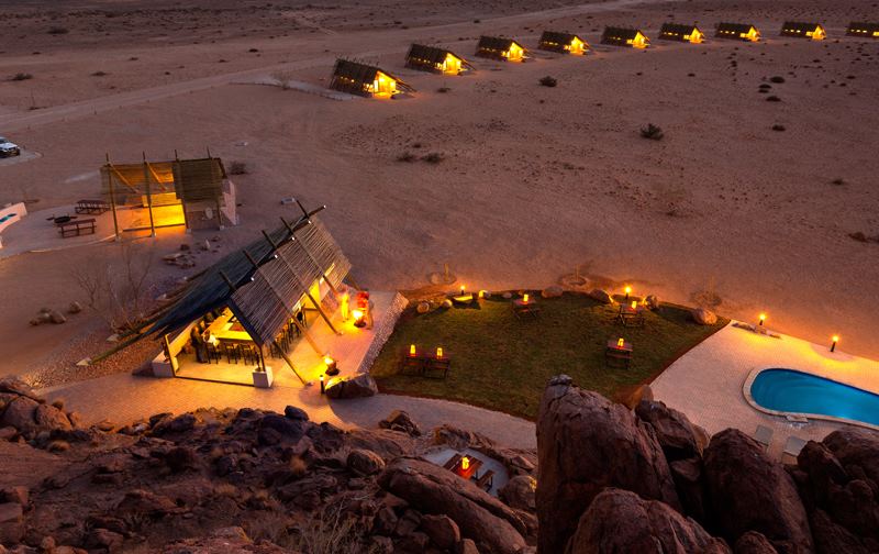 Desert Quiver Camp en Desierto del Namib