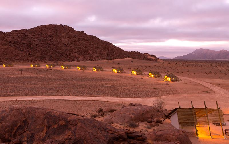 Desert Quiver Camp en Desierto del Namib
