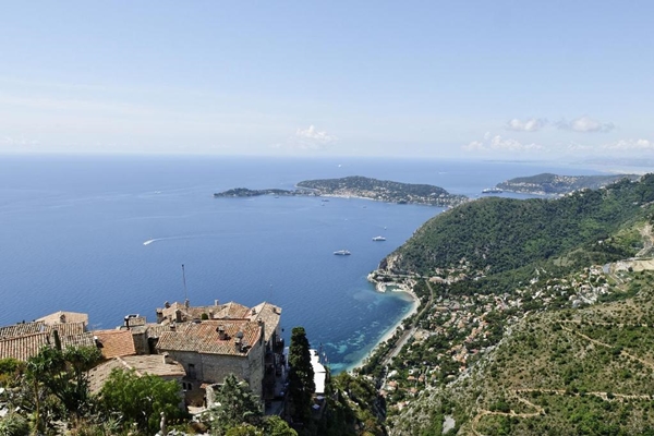 Chateau Eza en France