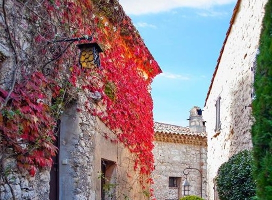 Chateau Eza en France