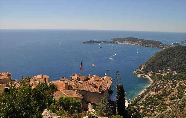 Chateau Eza en France