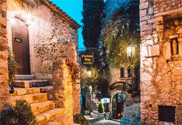 Chateau Eza en France
