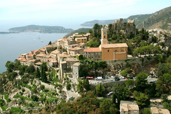 Chateau Eza en France