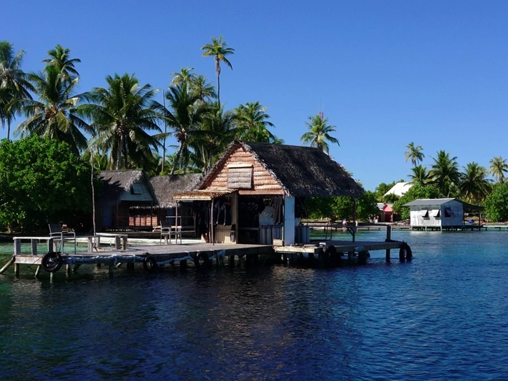 Tetamanu Village en Fakarava