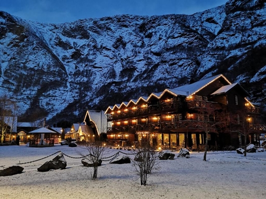 Flamsbrygga Hotel en Norway