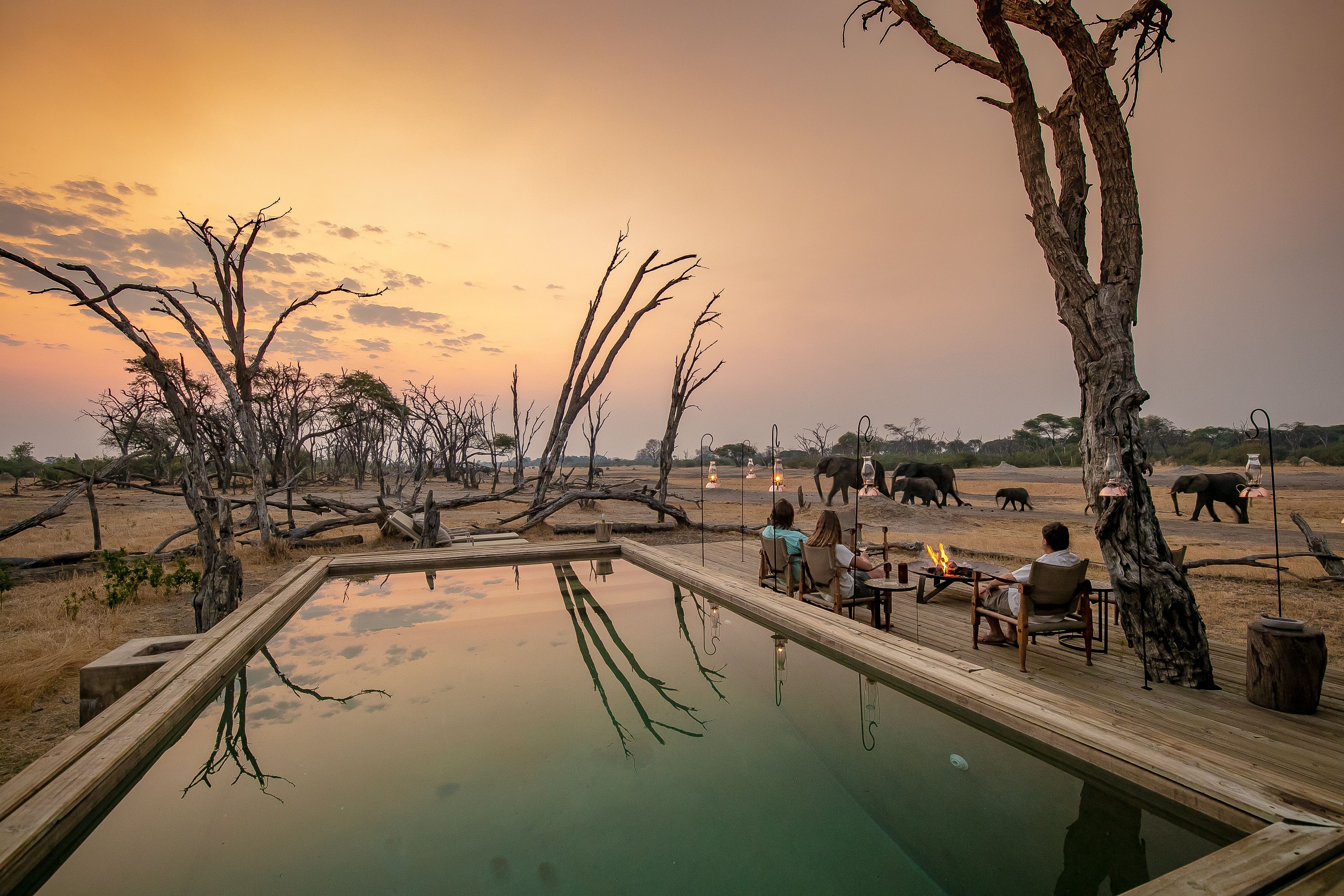 The Hide en Hwange