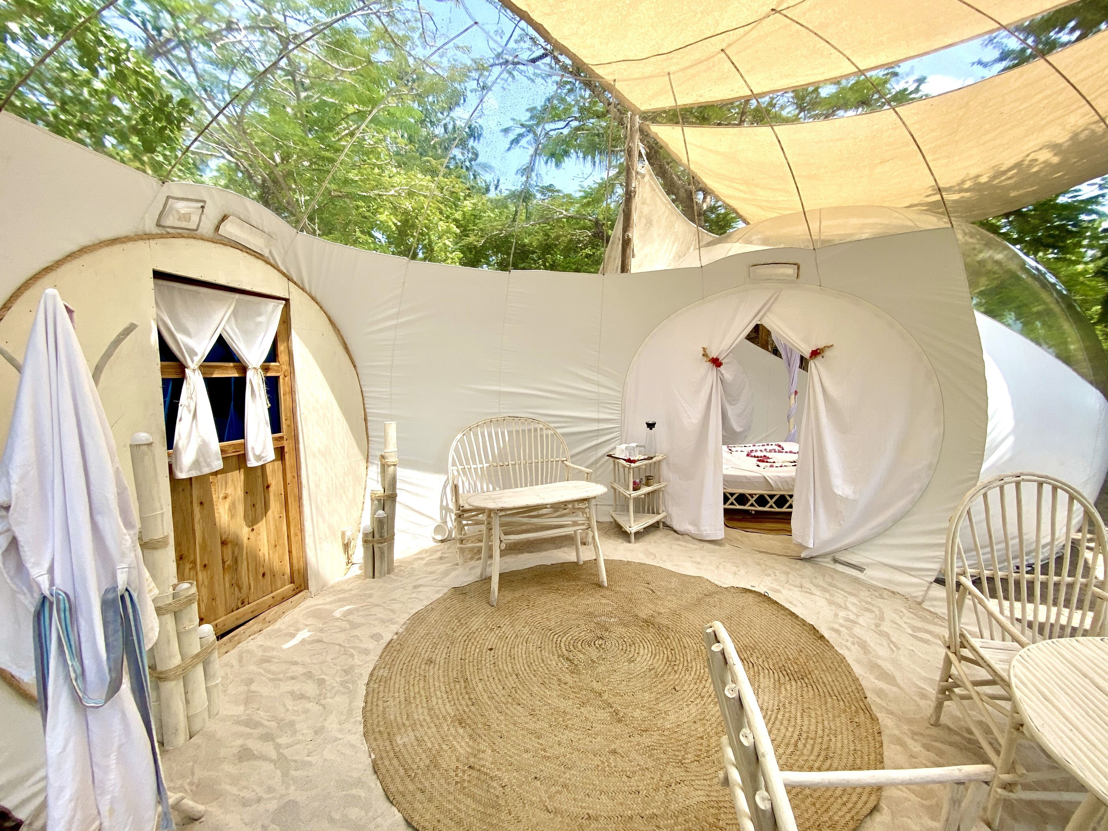 The Rock and Sea Bubble Ecolodge en Kenia
