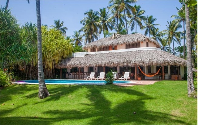 Villa privada en primera línea de playa en Las Terrenas
