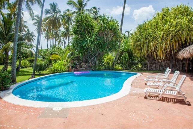 Villa privada en primera línea de playa en Las Terrenas