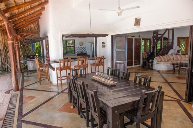 Villa privada en primera línea de playa en Las Terrenas
