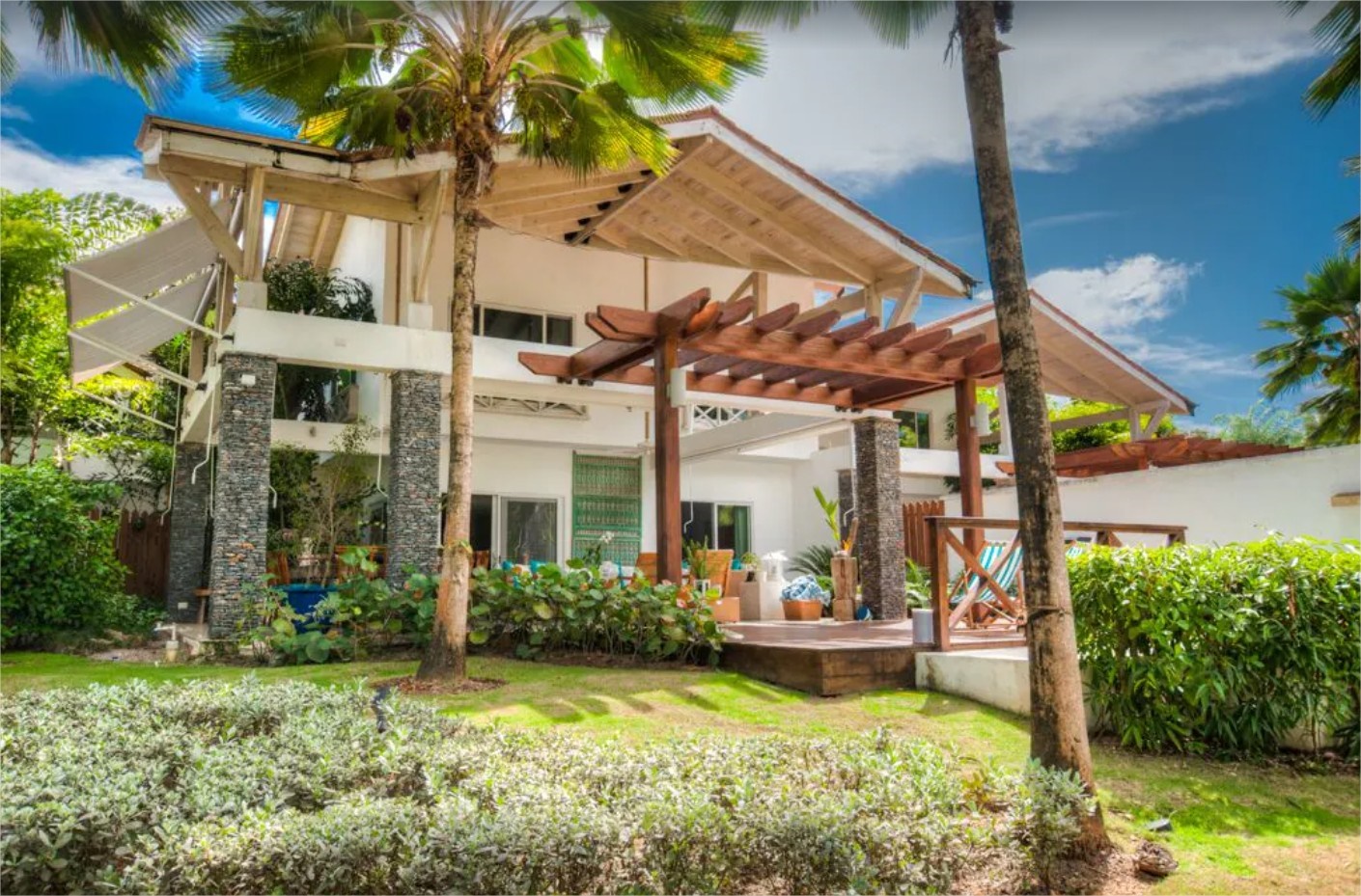 Villa privada en primera línea de playa en Las Terrenas