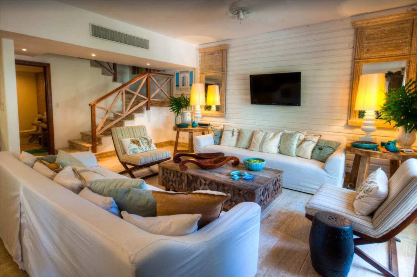 Villa privada en primera línea de playa en Las Terrenas