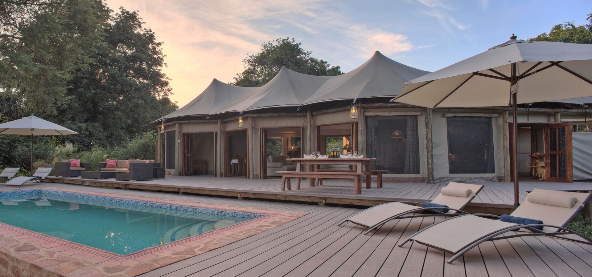 Flatdogs Camp en Luangwa Valley