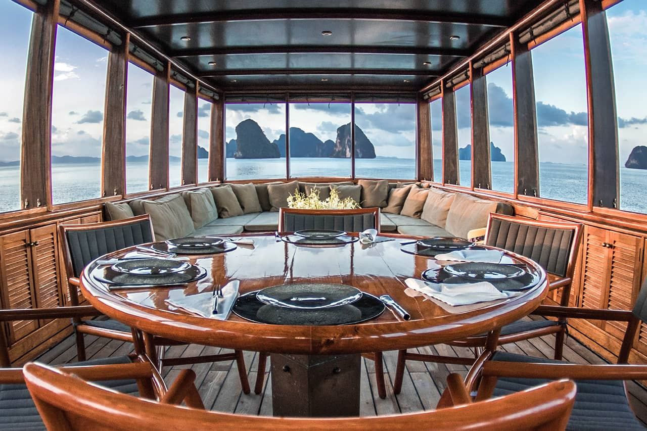 Maha Bhetra Yatch en Thailand