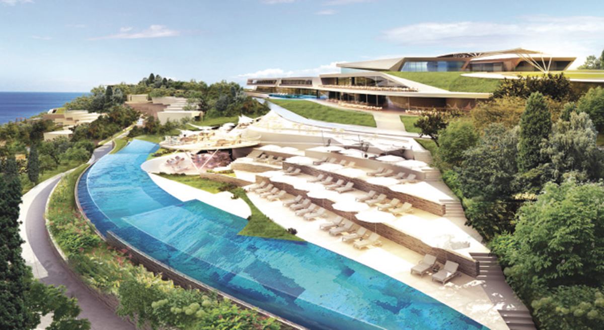 Kep Merli 5 Star Hotel en Ksamil