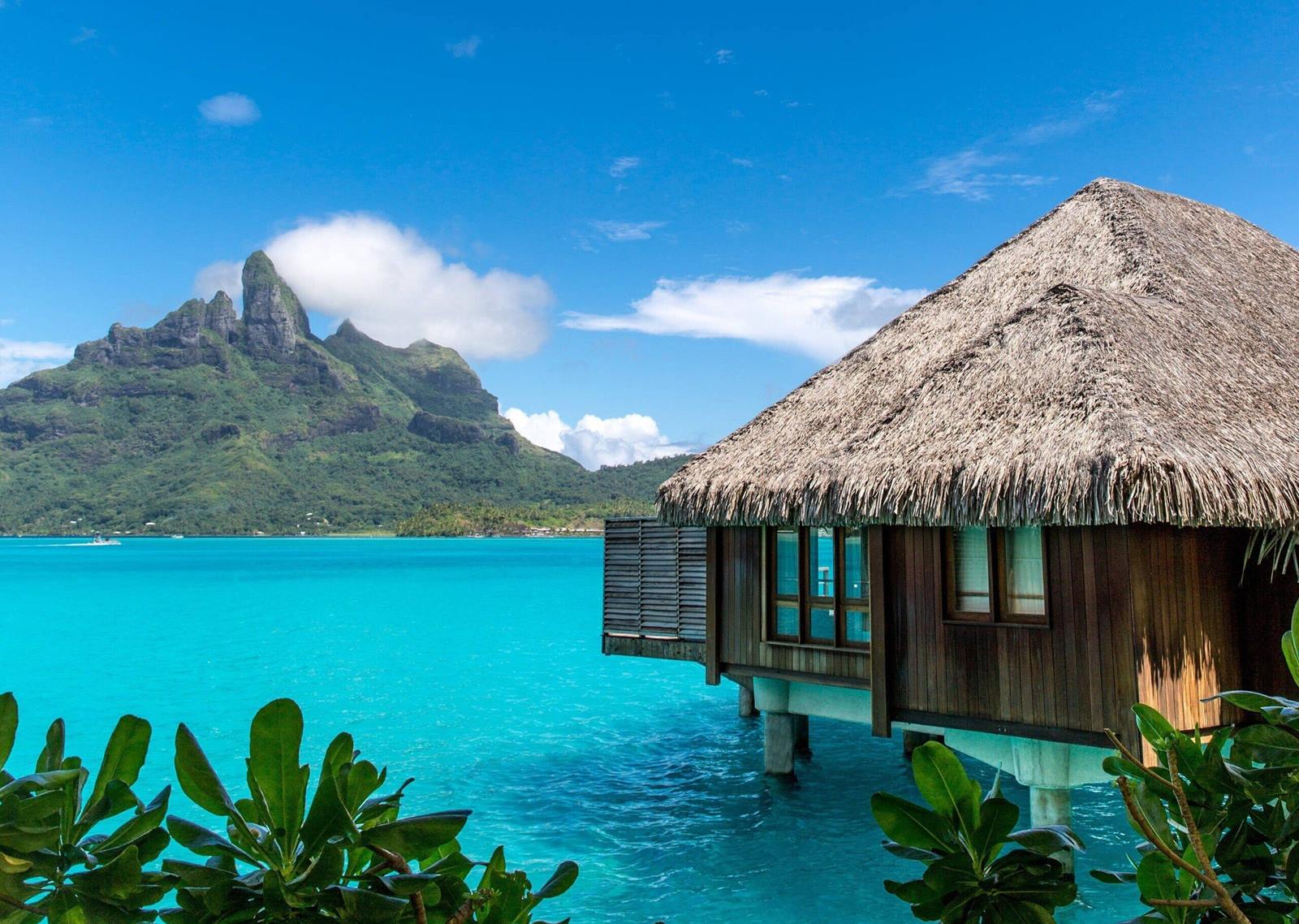 The St Regis Bora Bora en su destino
