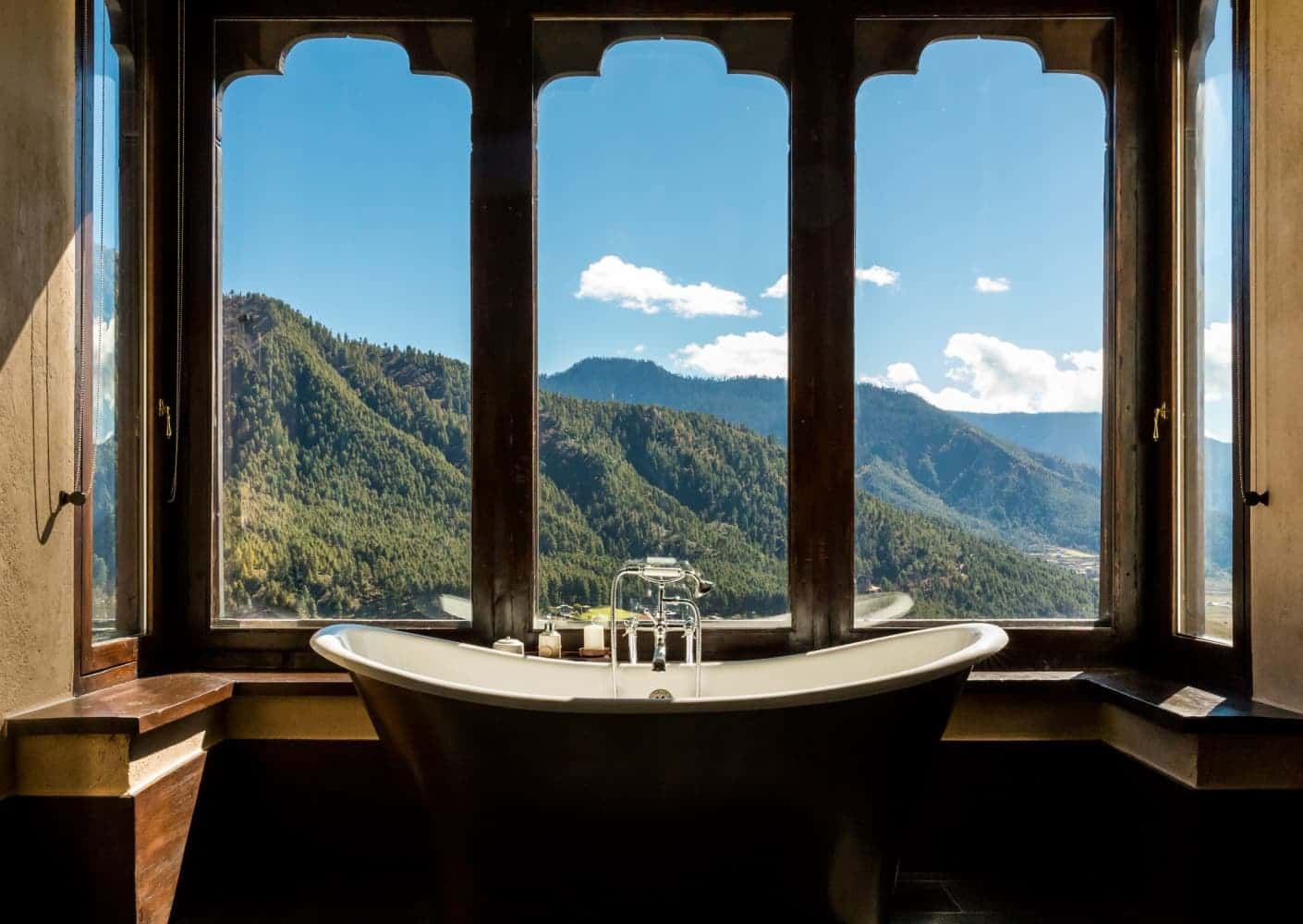 Gangtey Lodge en Butan