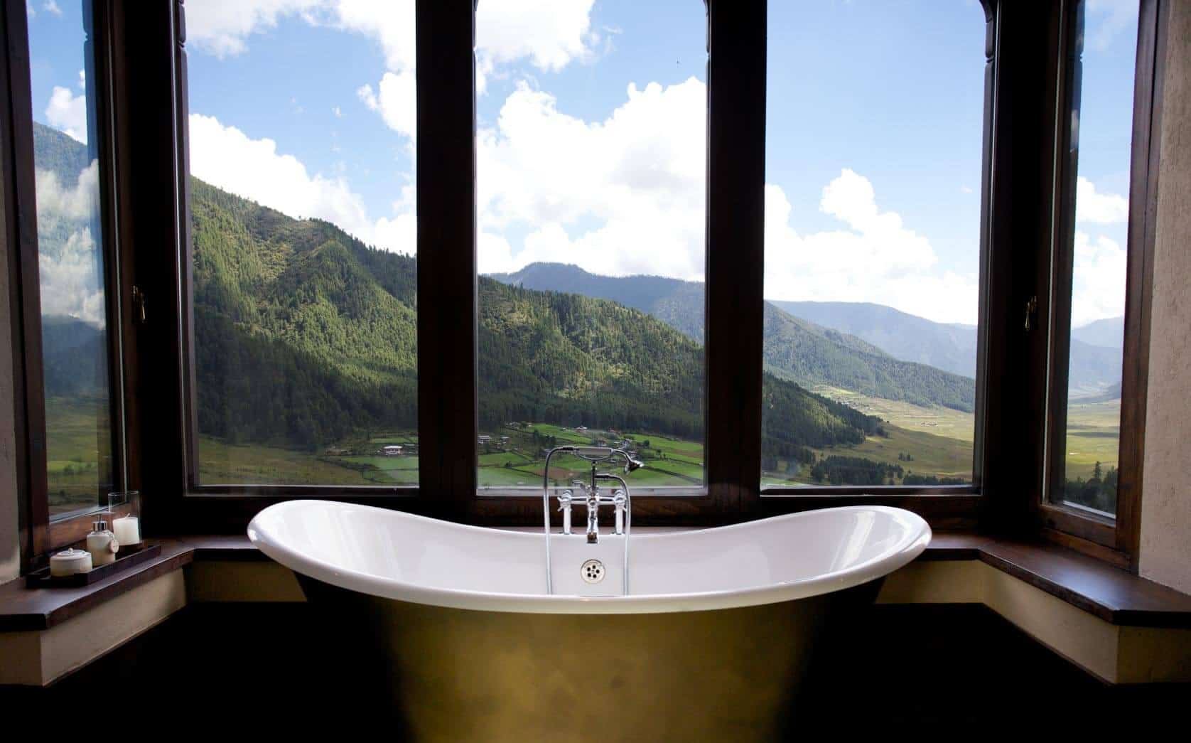 Gangtey Lodge en Butan
