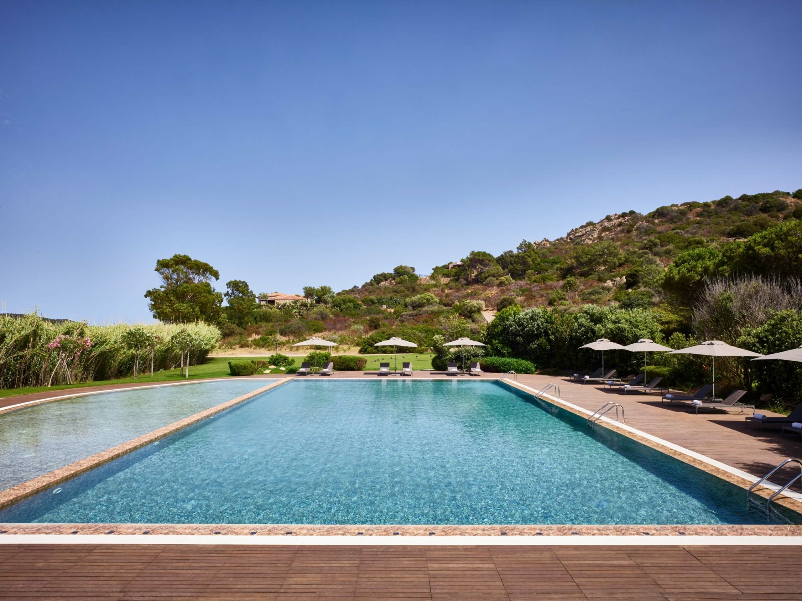 Hotel Chia Laguna en Cerdeña