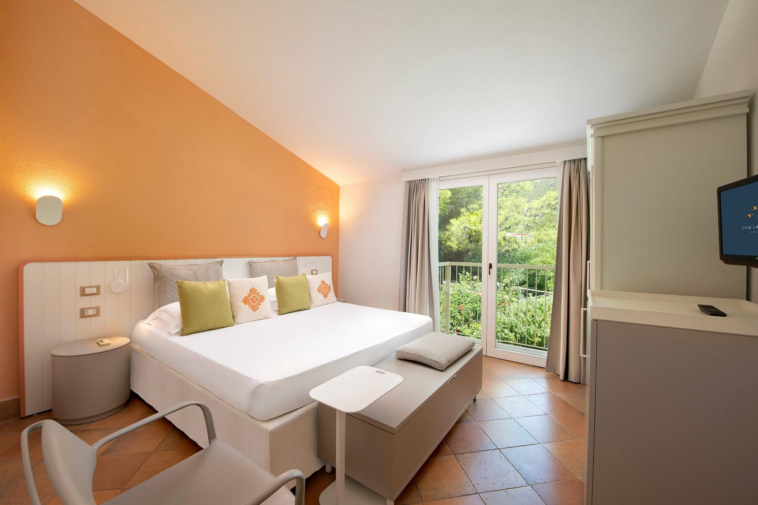 Hotel Chia Laguna en Cerdeña