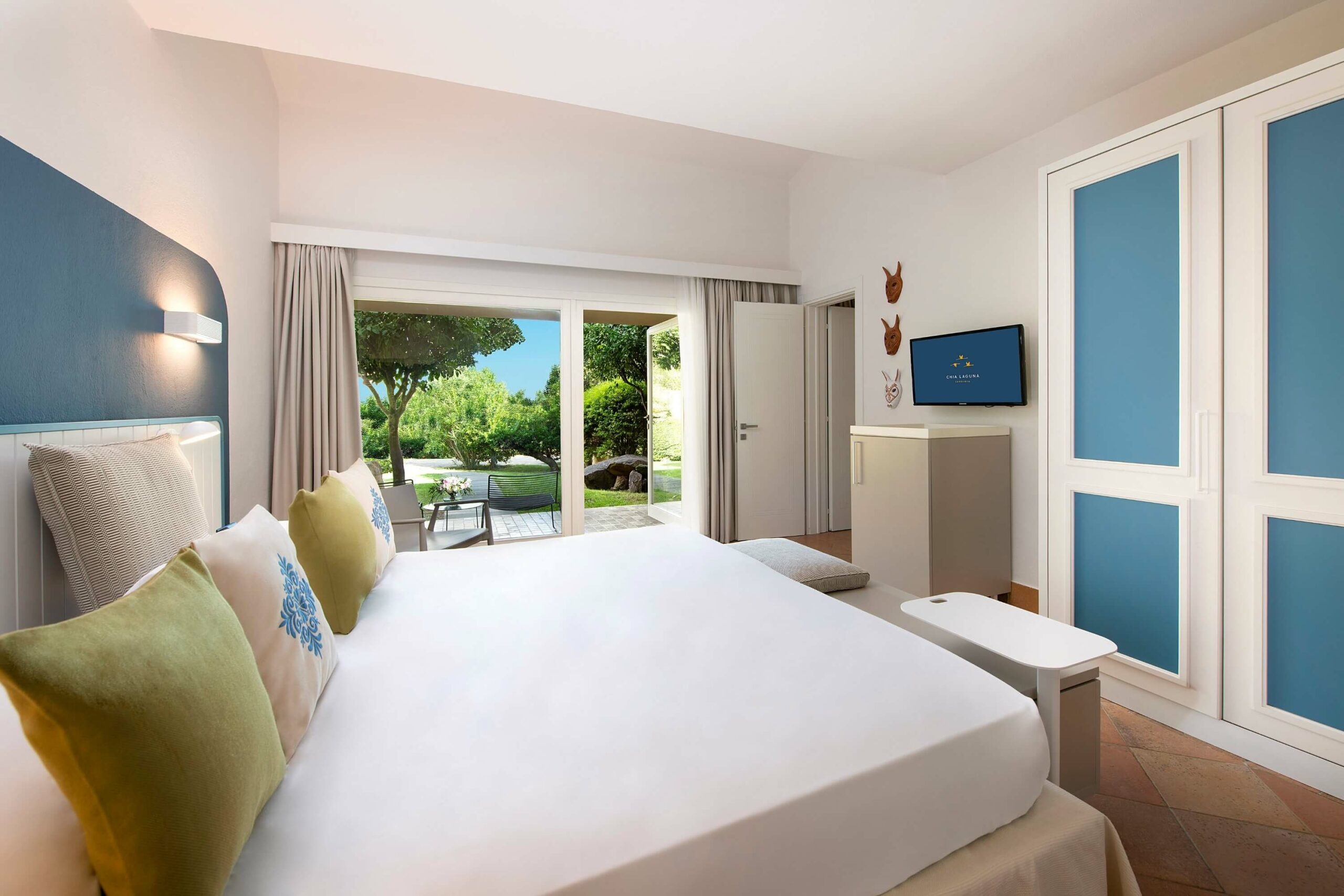 Hotel Chia Laguna en Cerdeña