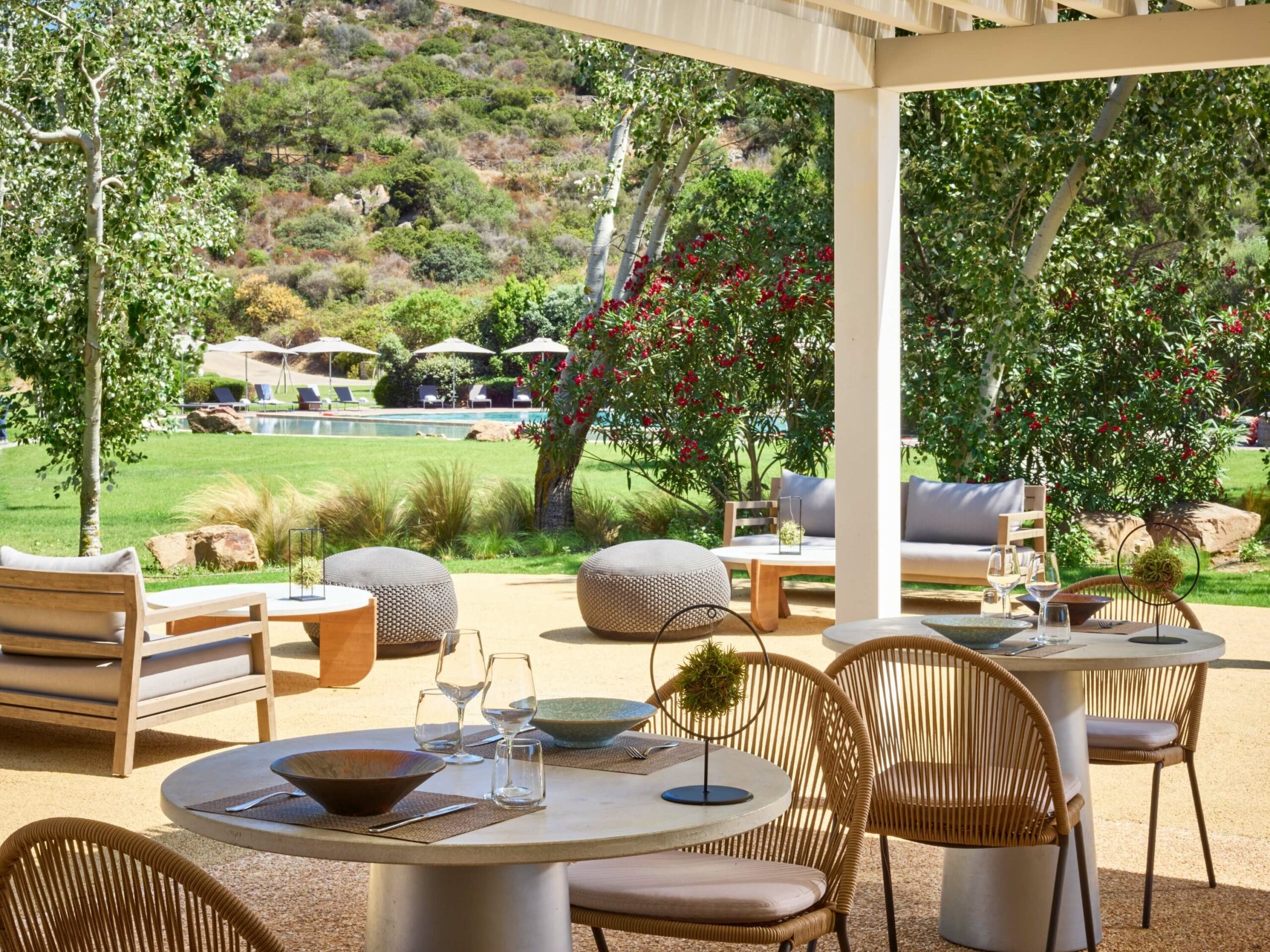 Hotel Chia Laguna en Cerdeña