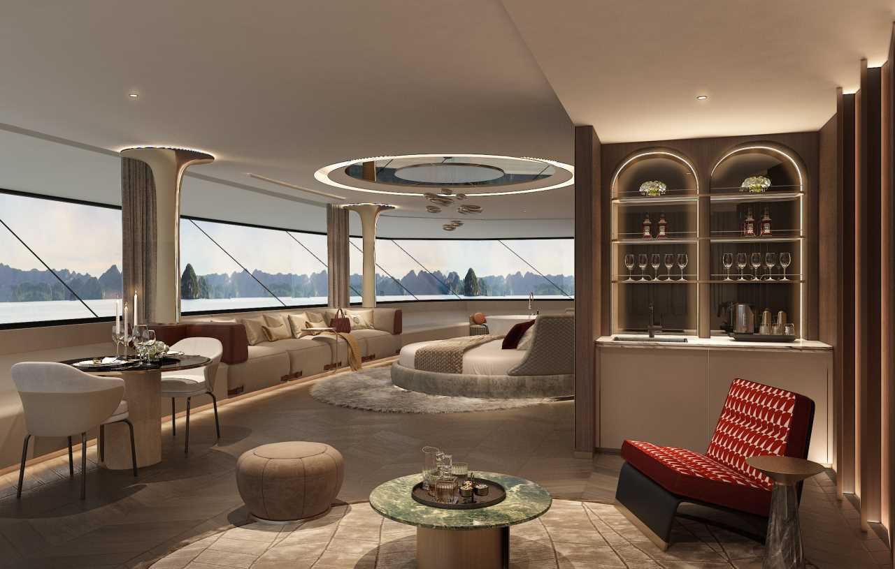 Essence Grand (La Siesta Superyacht) en Halong